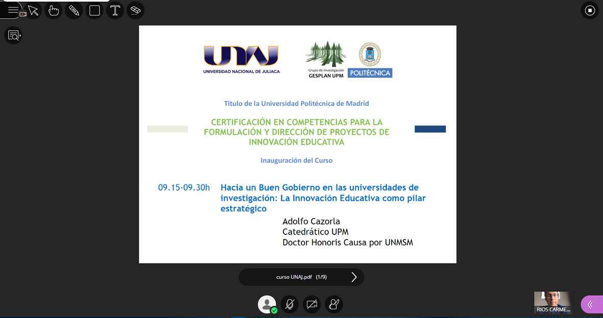 Ponencia del Dr. Adolfo Cazorla Ponencia del Dr. Adolfo Cazorla