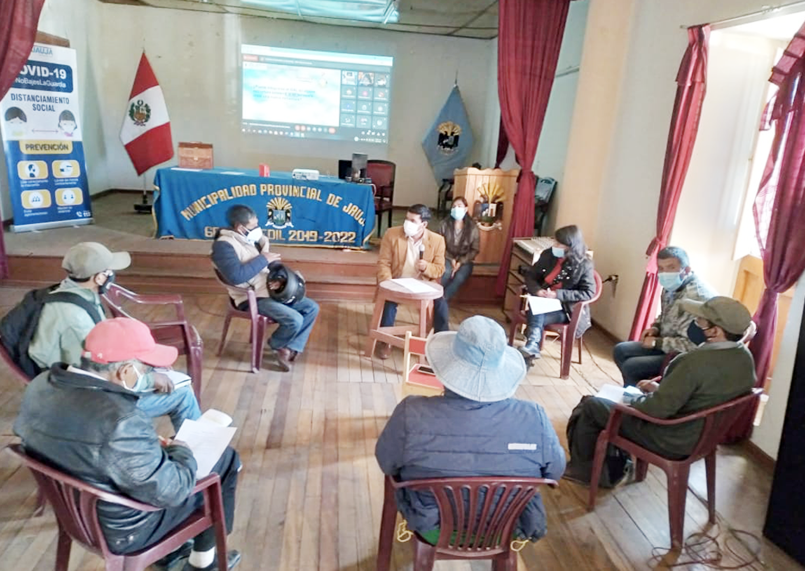 Reunión del Grupo de Acción Local en Jauja Reunión del Grupo de Acción Local en Jauja