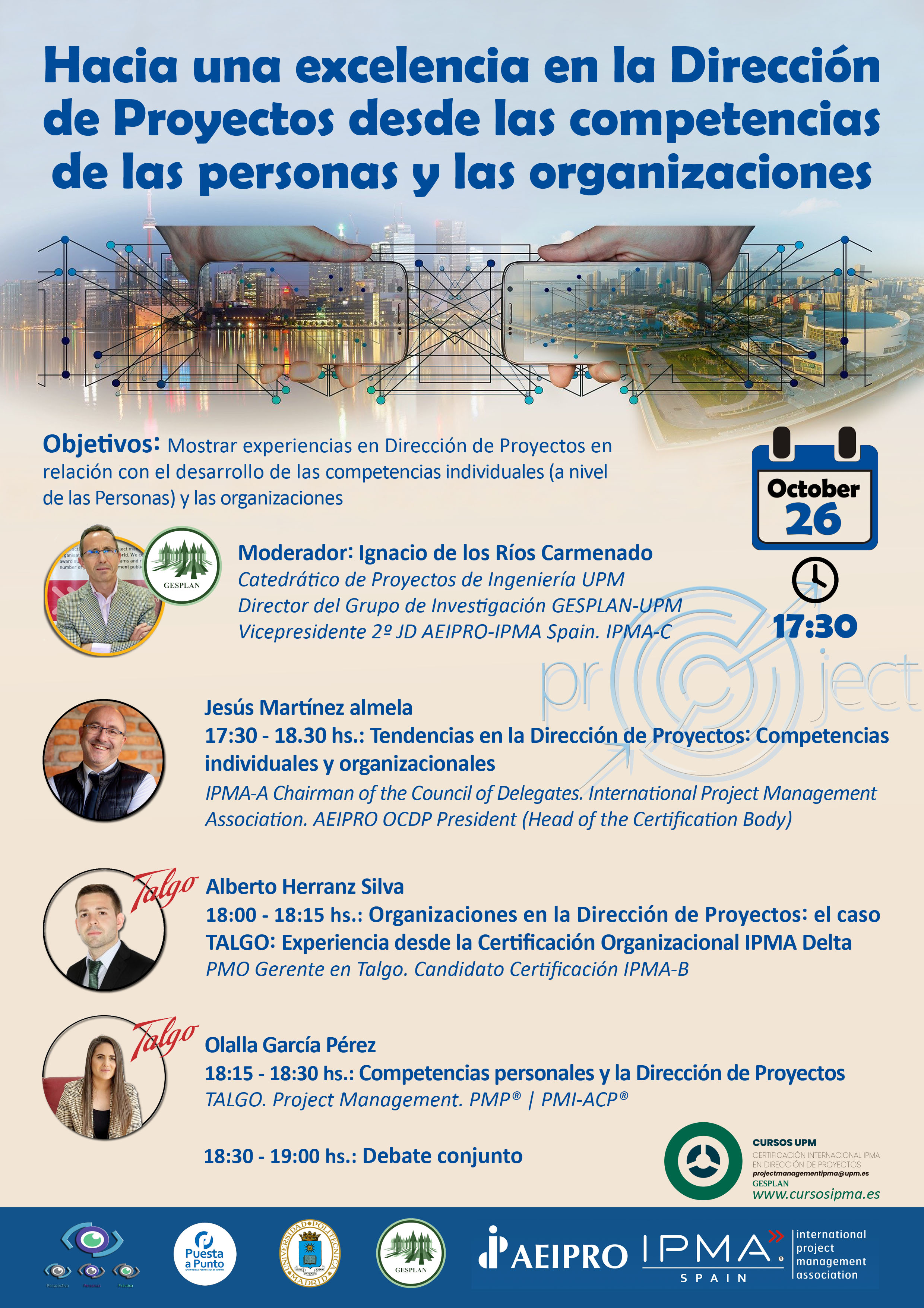 Programa del webinar Programa del webinar
