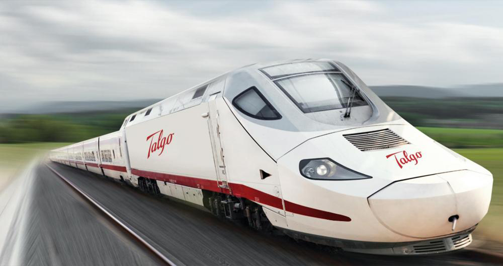 Imagen de uno de los trenes de la flota de Talgo Imagen de uno de los trenes de la flota de Talgo