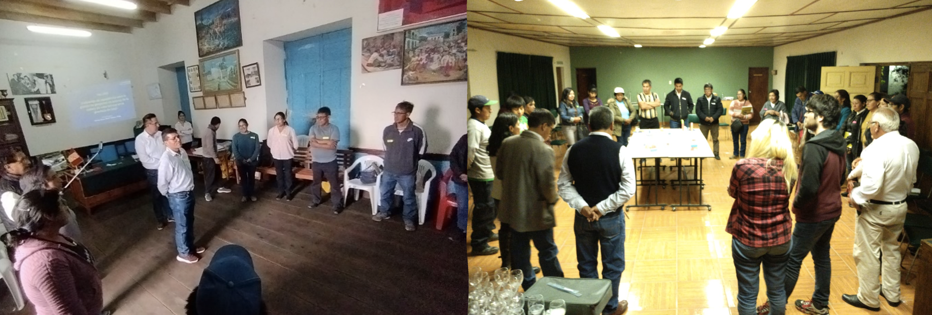 Talleres con los productores de la cadena de valor Talleres con los productores de la cadena de valor